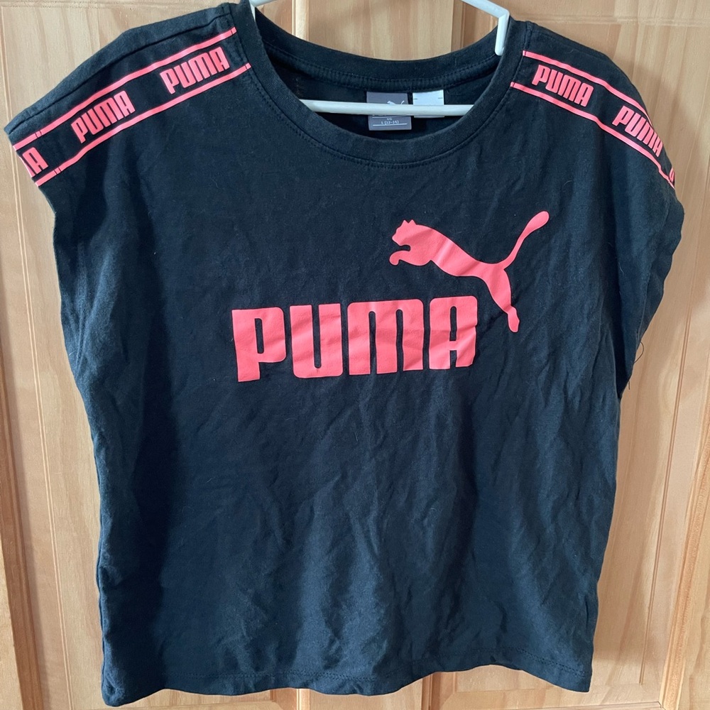 Like New, Girls Size Large (12-14) Puma Shirt